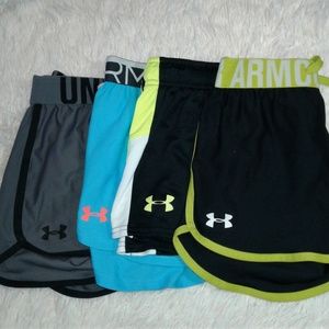 Lot of Youth Medium Under Armour Shorts